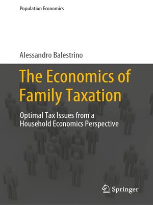 cover image of The Economics of Family Taxation